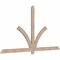 Ekena Millwork Redmond Smooth Timber Gable Bracket, Douglas Fir, 84"W x 45"H x 1 1/2"D x 3 1/2"F, 13/12 Pitch GBW084X45X0204RED00SDF - alternate 3